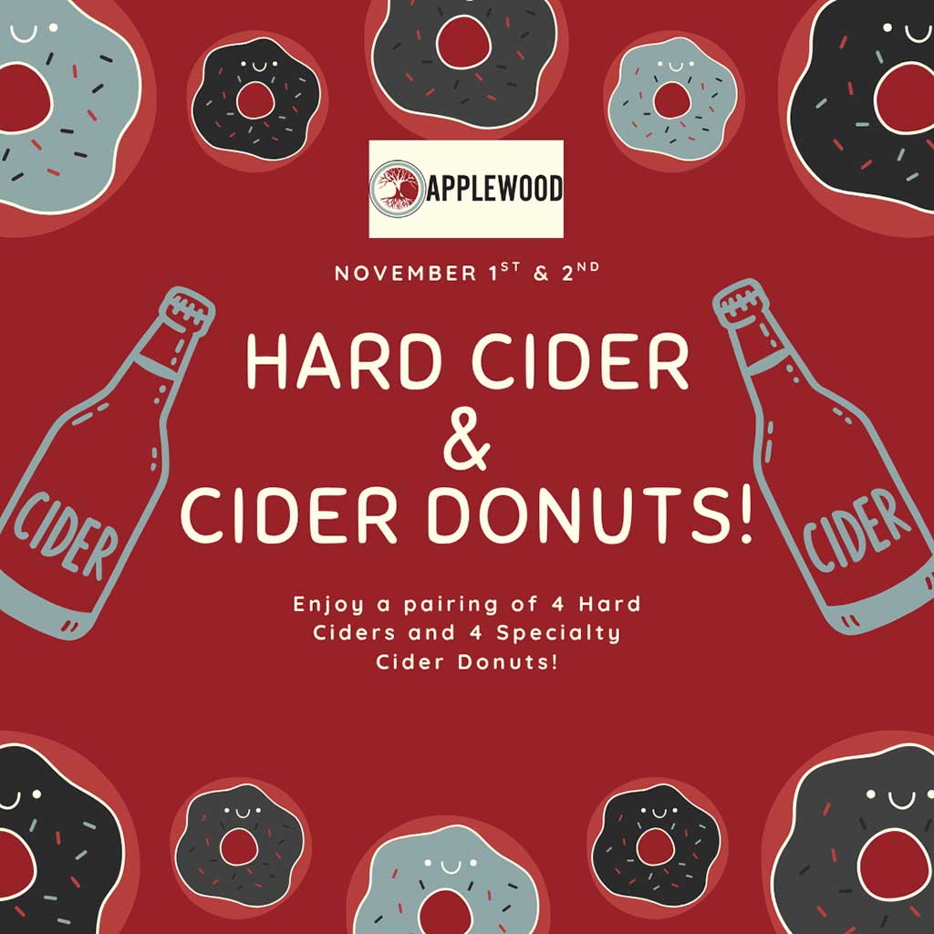 Hard-Cider-&-Cider-Donut-Pairing-Applewood-Winery
