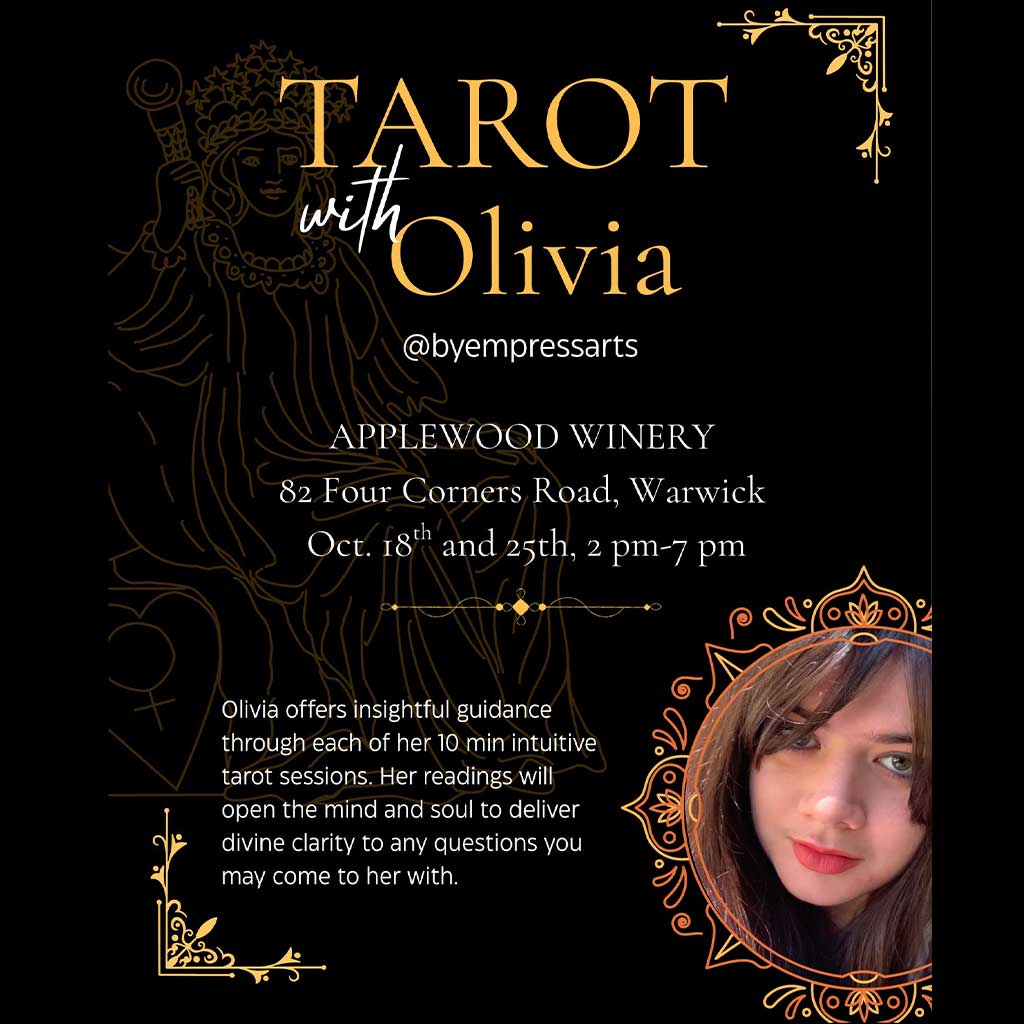 Tarot with Olivia Applewood Winery