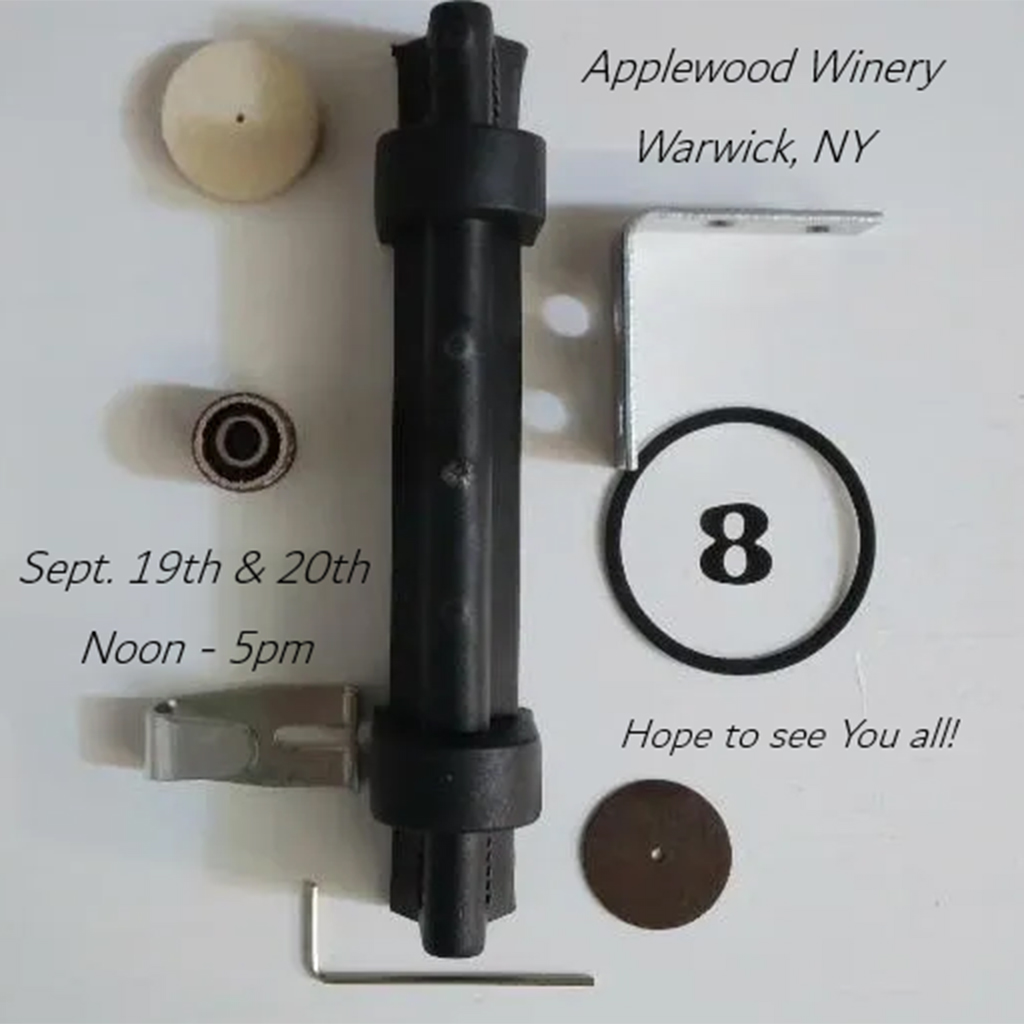 Art & Wine, Sat Sept 19 and Sun Sept 20, 12-5pm at Applewood Winery Warwick NY